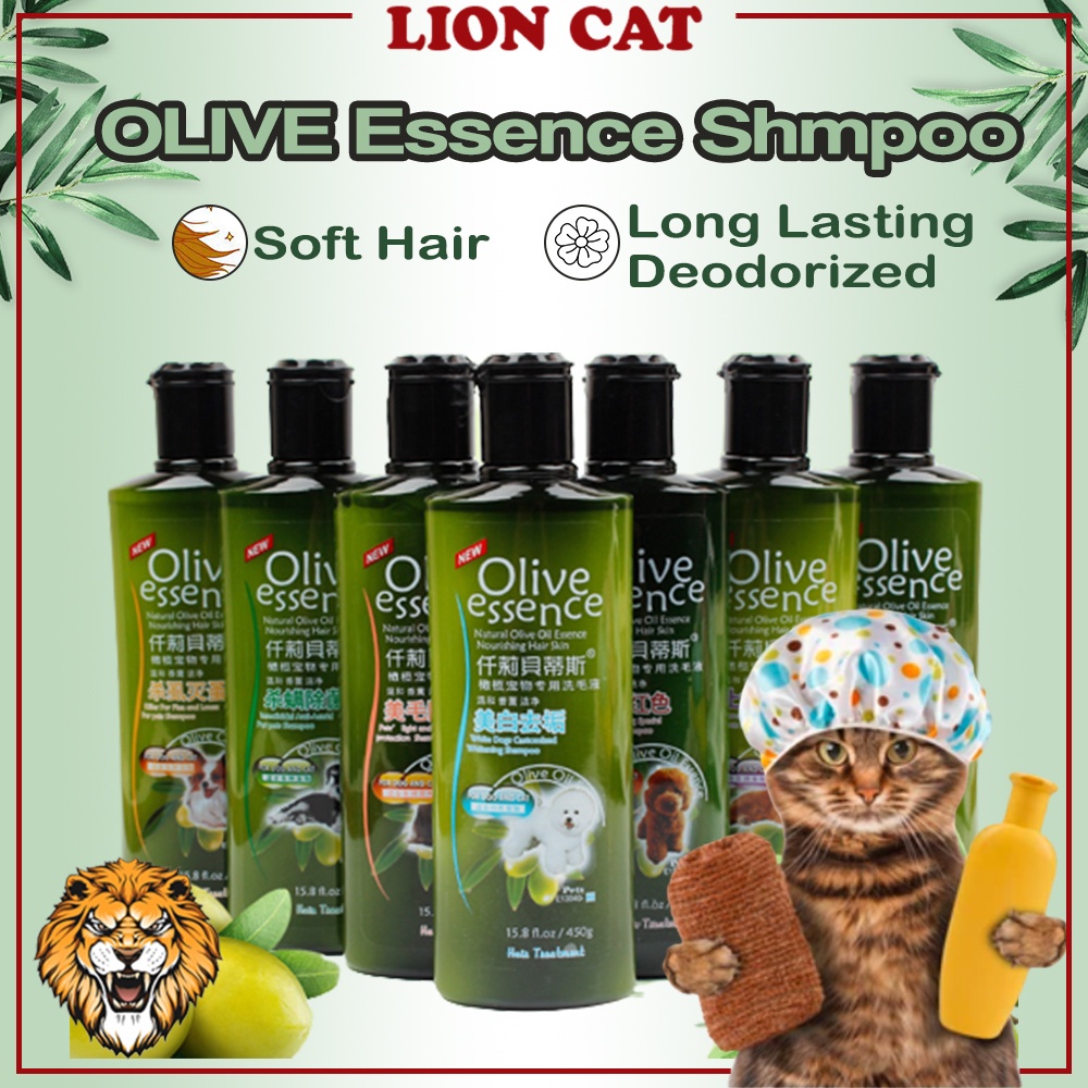 Pet Grooming cat Shampoo kucing olive essence pet shampoo dog shampoo