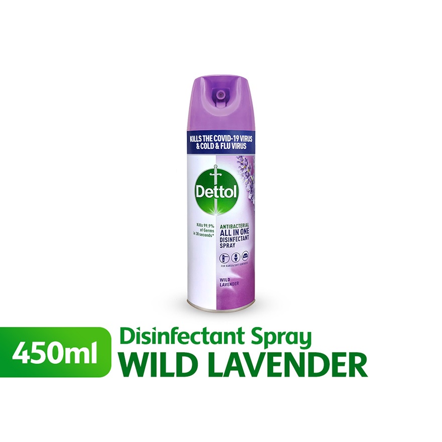 DETTOL DISINFECTANT SPRAY LAVENDER 450ML Shopee Malaysia