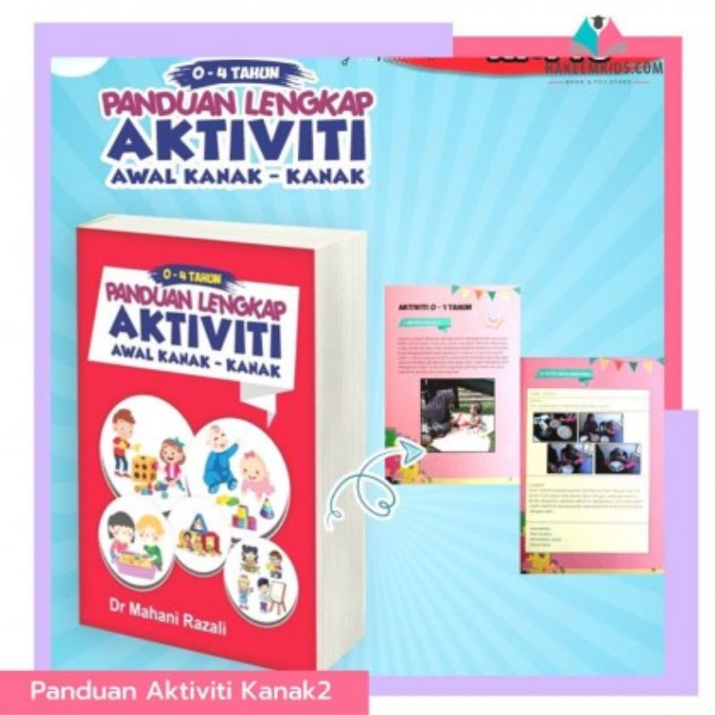 PANDUAN LENGKAP AKTIVITI AWAL KANAK-KANAK 0-4 TAHUN | Shopee Malaysia