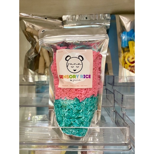 byJuna Sensory Rice Dual Color Playkit (300g) Sensory Play/Speech Therapy