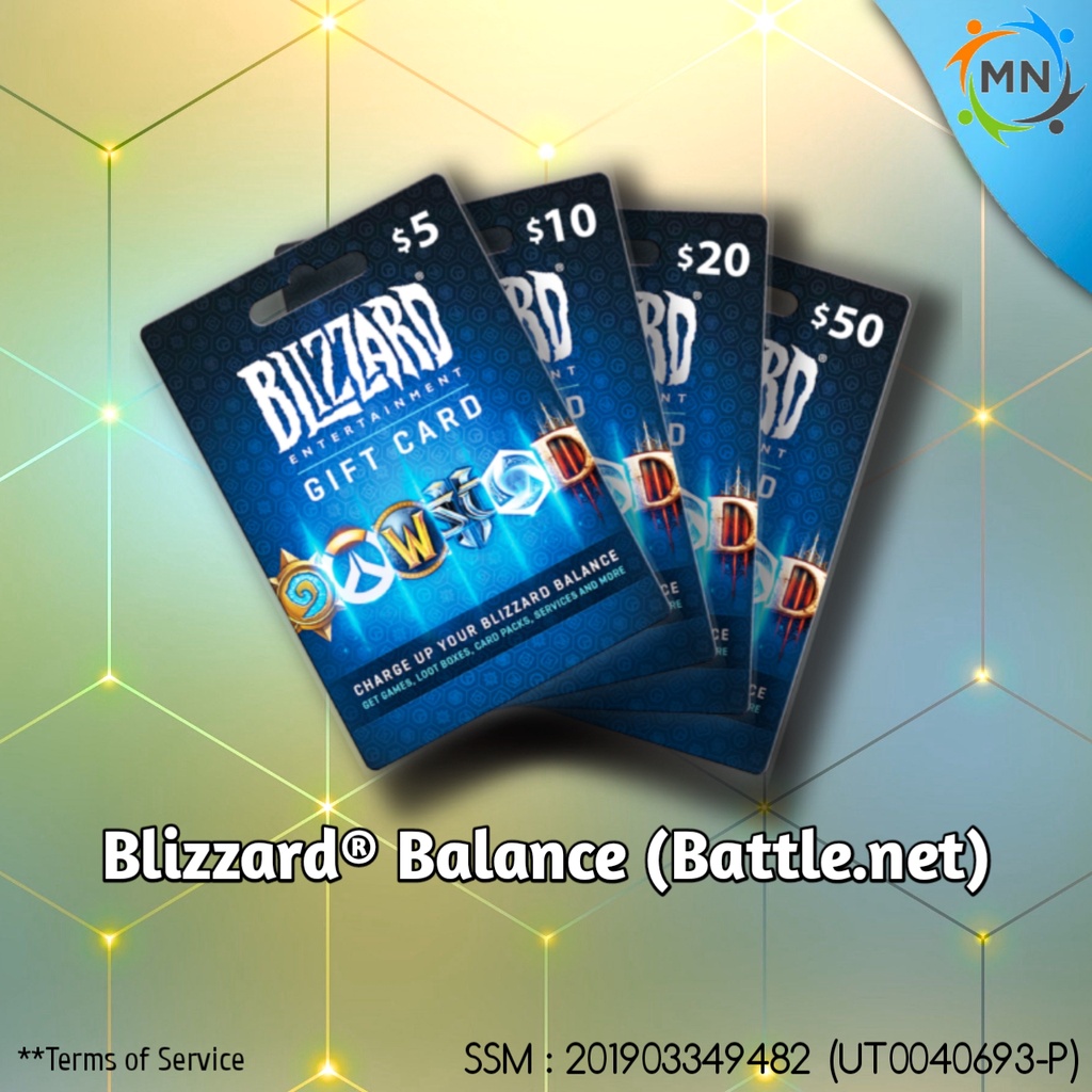 Topup Blizzard® Balance CARD