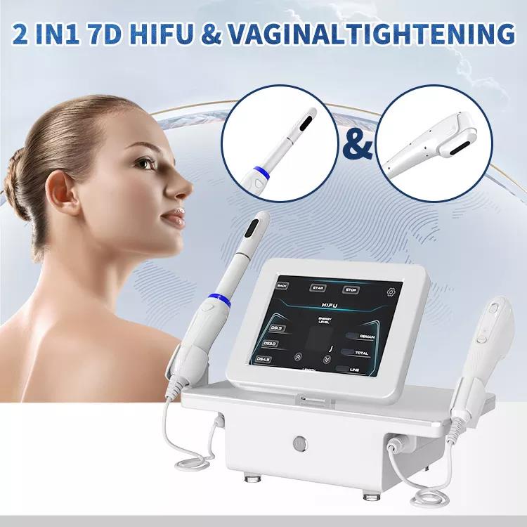 Multifunction 7D Hifu Machine ultrasound machine Vmax Facial Wrinkle ...