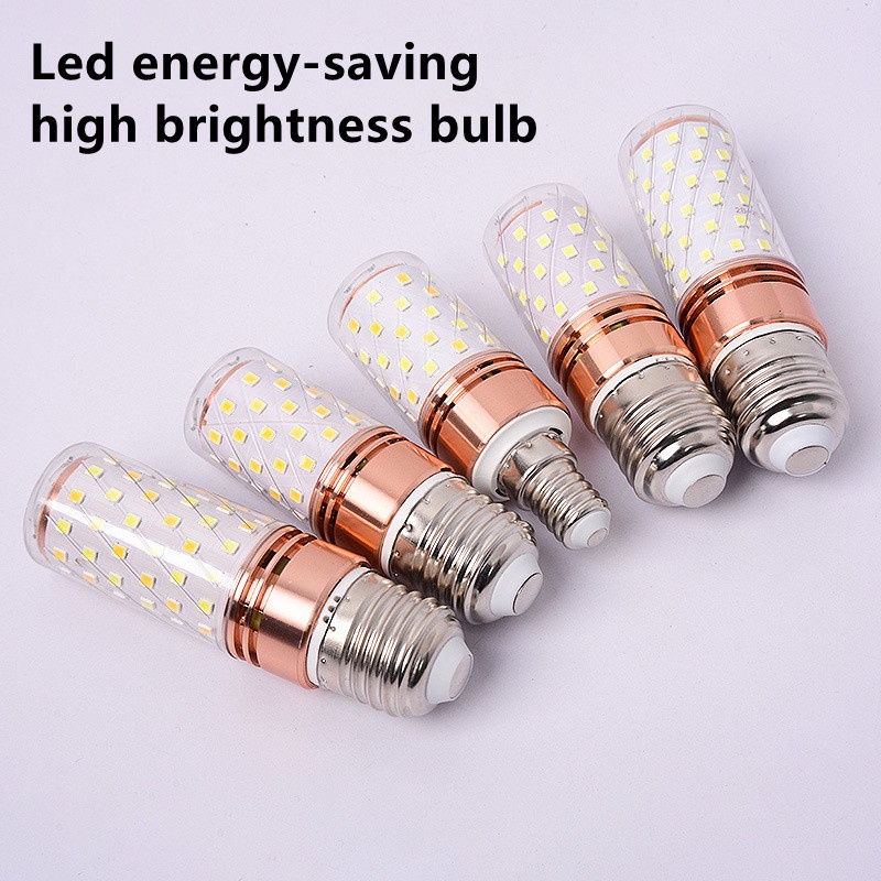 led light bulb E14/E27 LED 12W/16W 220V high Brightness tricolor Change