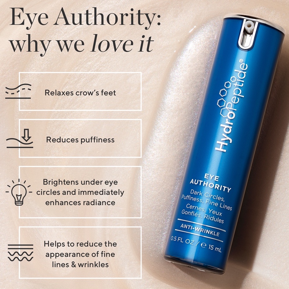 HydroPeptide Anti-Wrinkle Eye Authority (15ml) | Shopee Malaysia