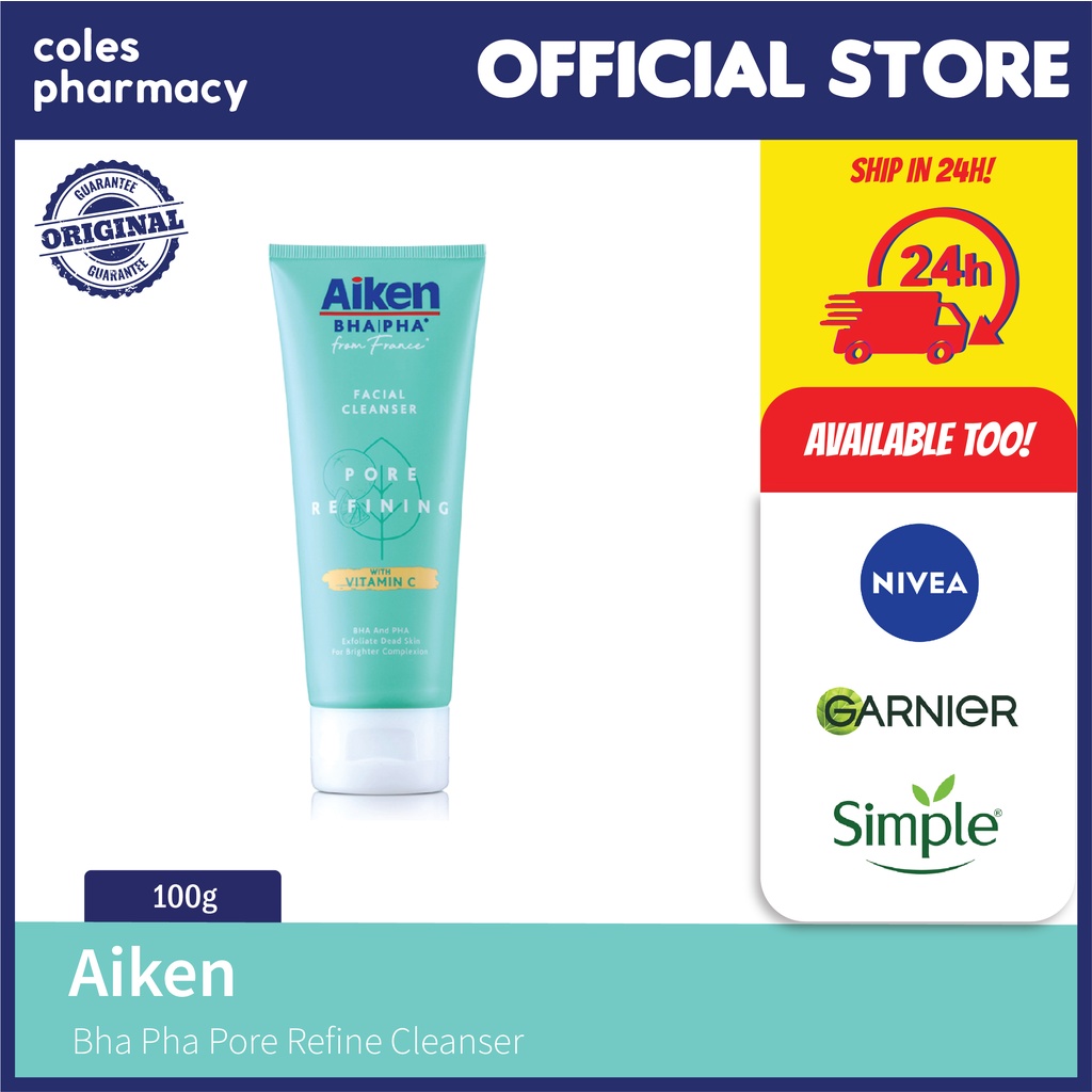 Aiken Bha Pha Pore Refine Cleanser 100g | Shopee Malaysia