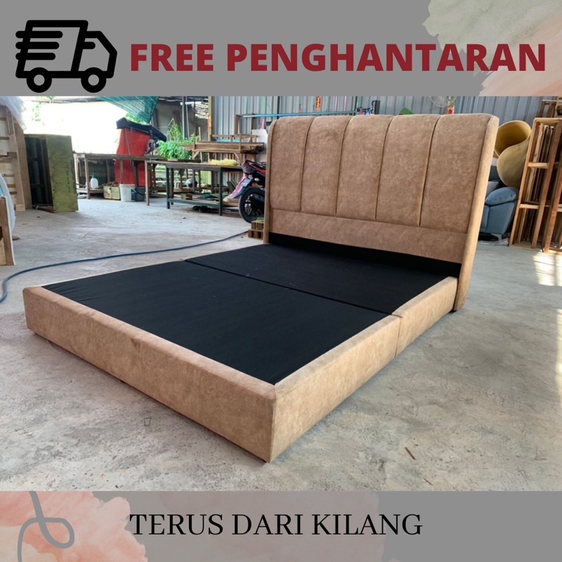 custom katil divan single/queen/king/ divan bed Shopee Malaysia