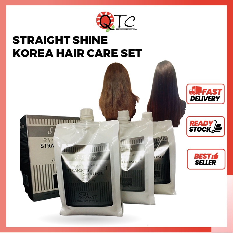 Ubat Rebon / Pelurus Rambu Korea 1000ml(1+2+3)/KOREA REBONDING CREAM