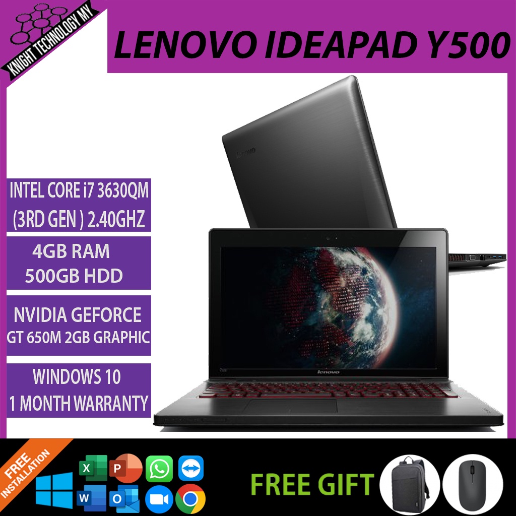 lenovo ideapad y500 15.6 inch laptop