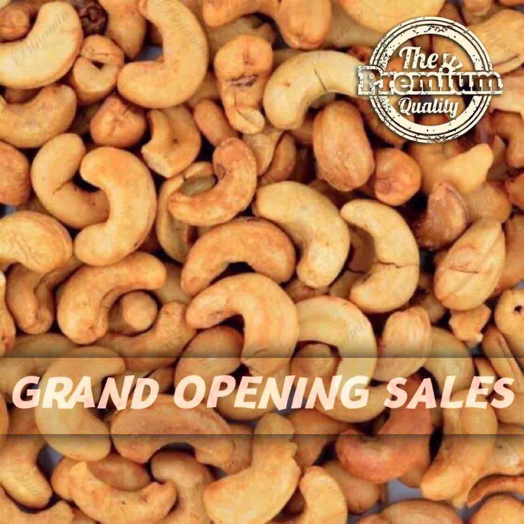KACANG GAJUS BAKAR | BUTTER CASHEW NUTS | KACANG MURAH | KACANG GAJUS | READY TO EAT | MAKANAN RINGAN | BISKUT | KUDAPAN