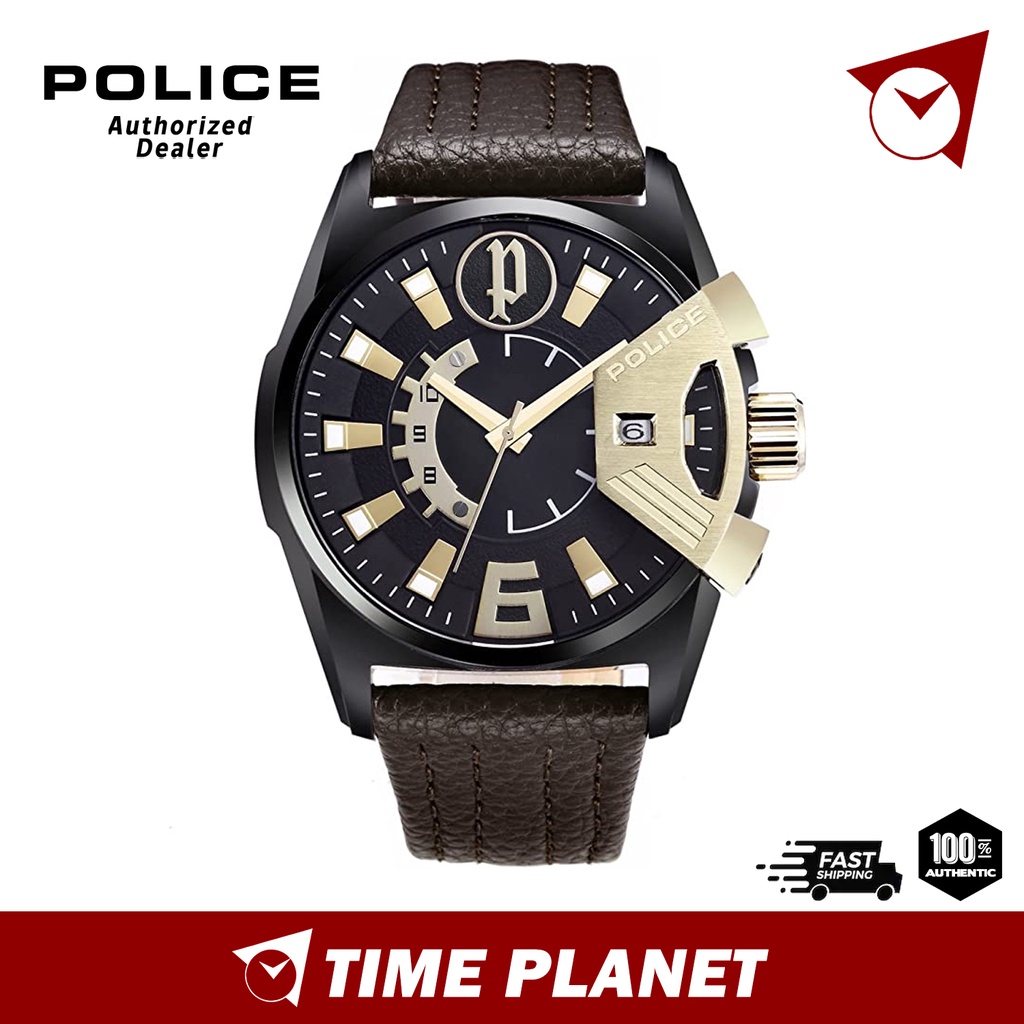 Police Men's Watch Katar PL14340JSBG/02 Shopee Malaysia