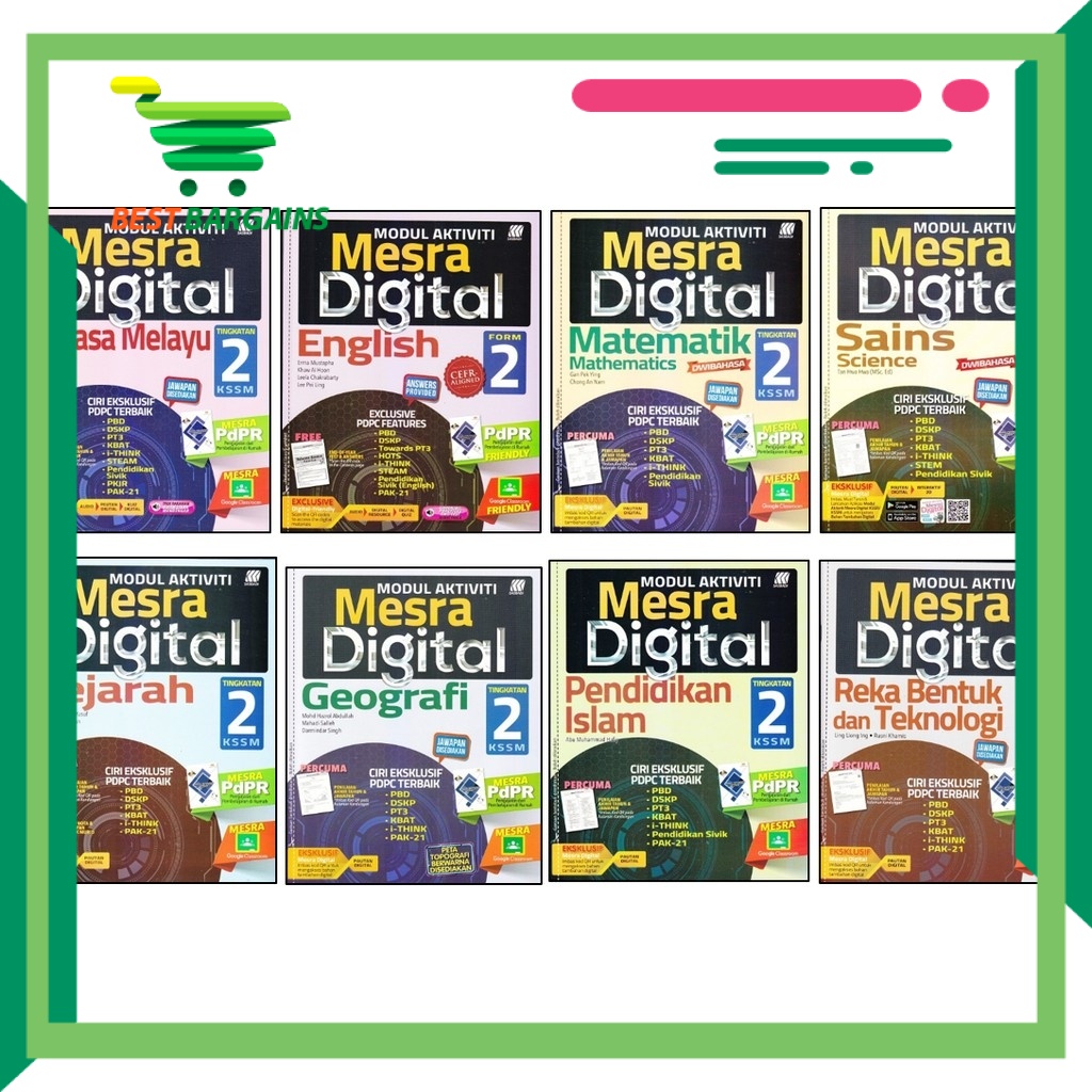 SASBADI  Modul Aktiviti Mesra Digital Tingkatan/Form 2 (Bahasa Melayu