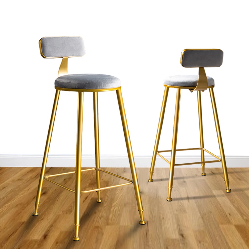 FINSSO: Parsons Gold Bar High Dining Stool