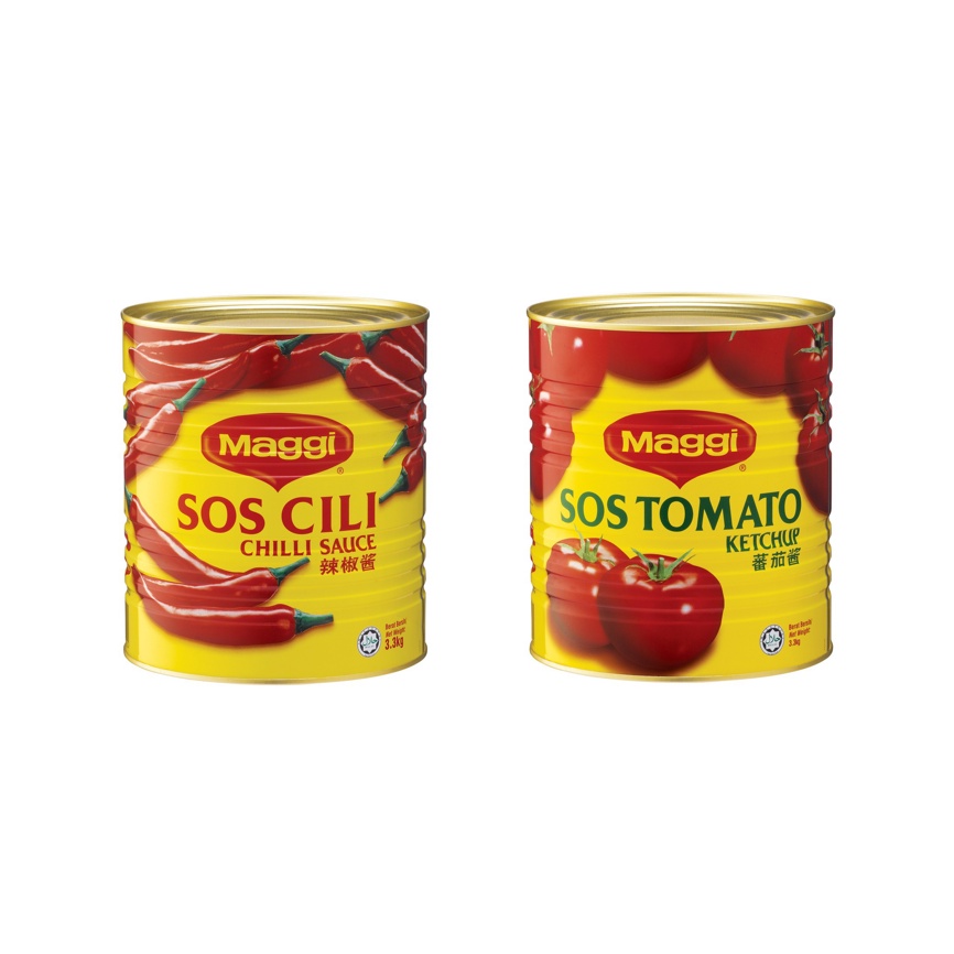 MAGGI Sauce / Sos 3.3kg ( Chili / Tomato ) Shopee Malaysia