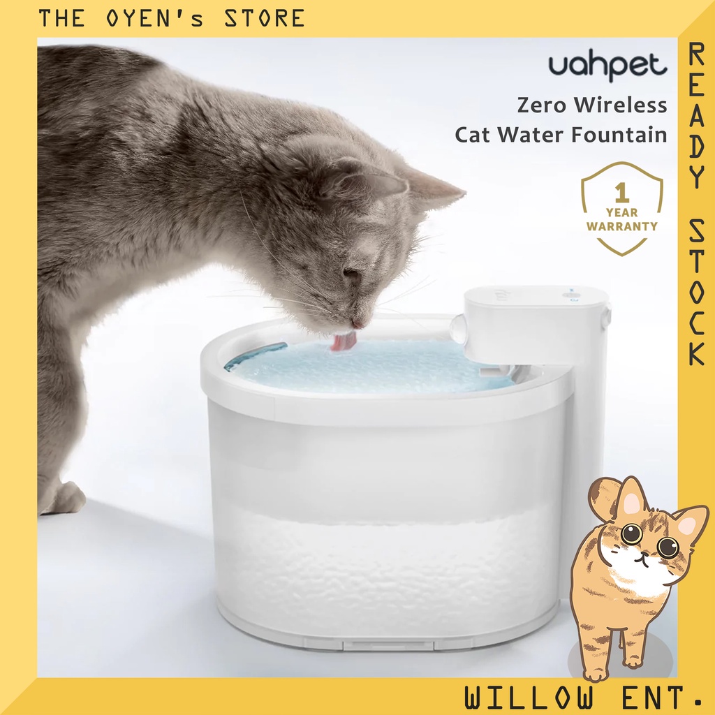 UAH Pet ZERO Wireless Cat Water Fountain Shopee Malaysia
