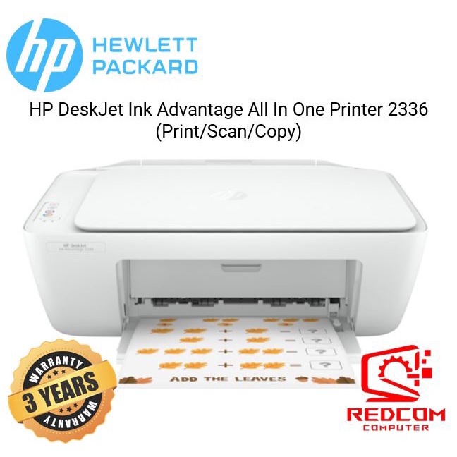 HP DeskJet Ink Advantage All In One Printer 2336 | Shopee Malaysia