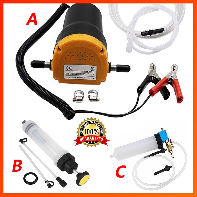 Automobile Engine Electric Oil Pump oil fluid extractor 12V/24V Electric Oil Fluid Sump Extractor Oil Diesel Sump Extractor Exchange Fuel Transfer Suction Pump Boat