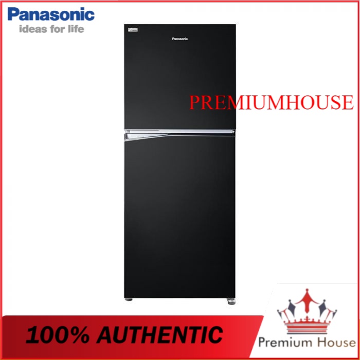 Panasonic 2 Door Fridge Refrigerator 288L [ NRBL302PSMY / NRBL302PKMY