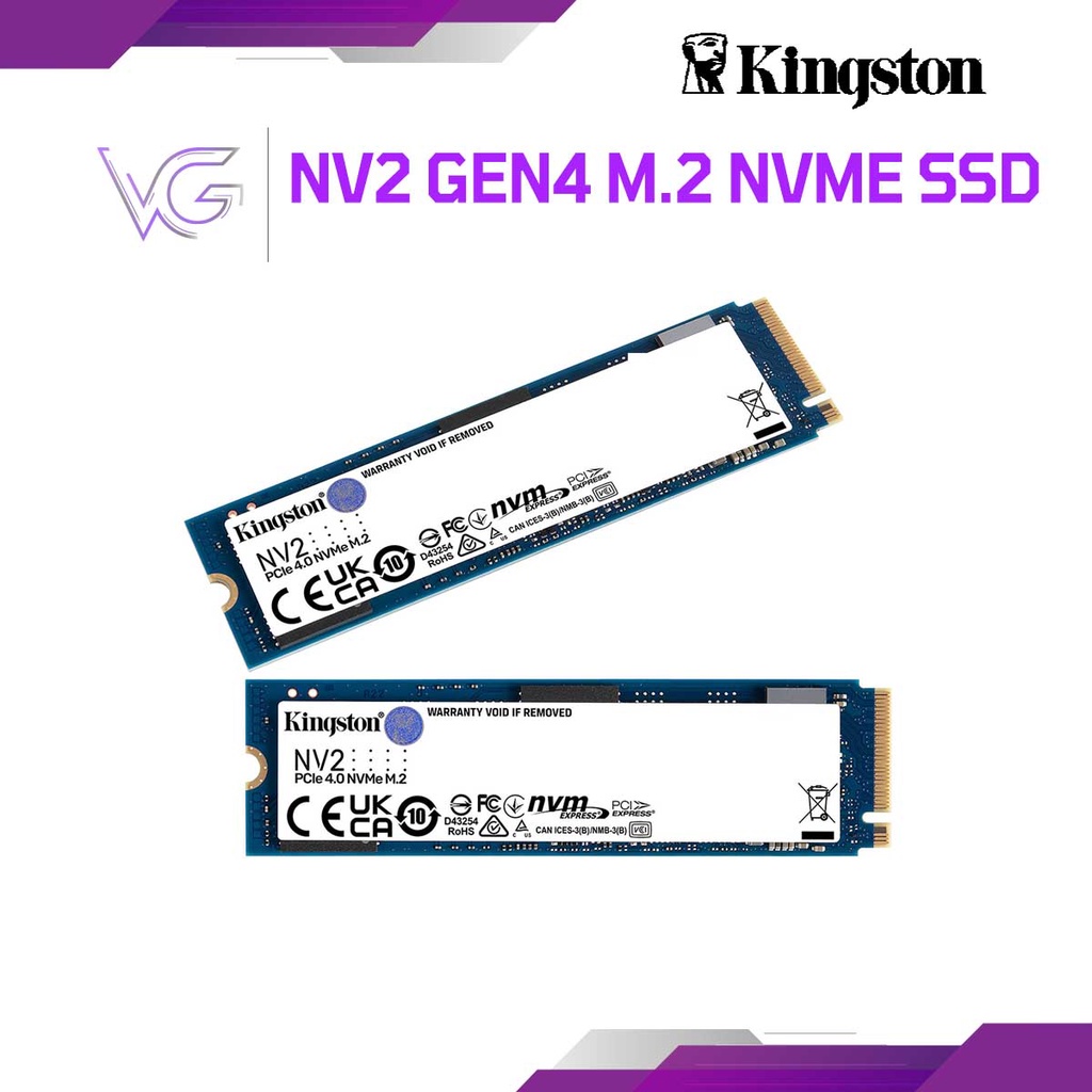 Kingston NV2 Gen4 2280 M.2 PCIe NVMe Internal Solid State Drive SSD