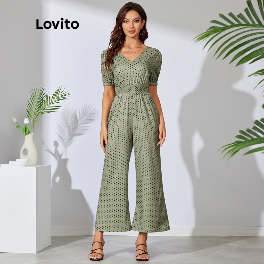 dot playsuit - Playsuits  Jumpsuits Prices and Promotions - Women Clothes  Dec 2022 | Shopee Malaysia
