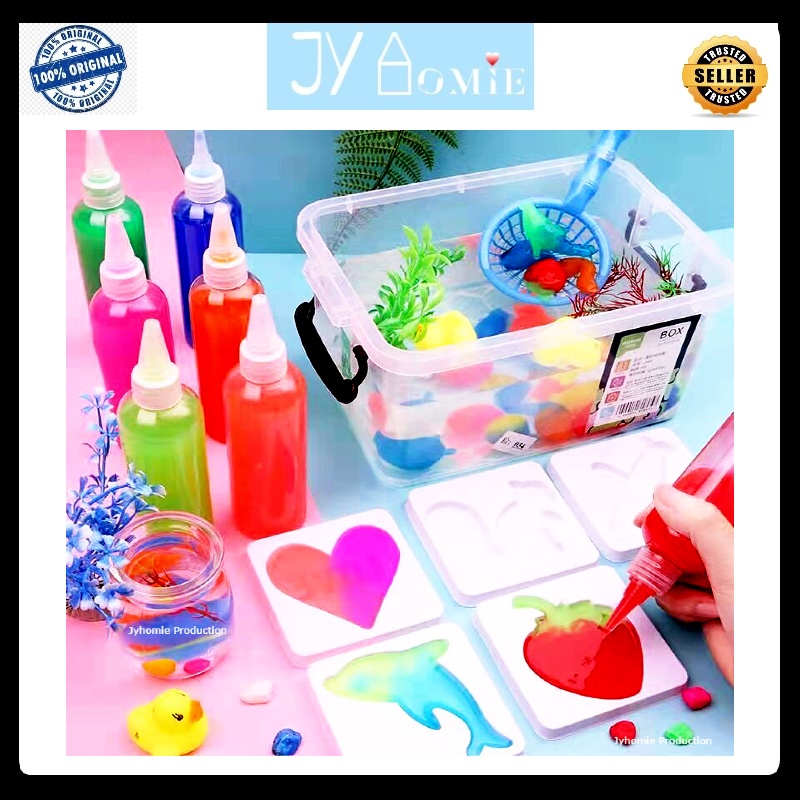 Kids Activity Water Toys Mold Game DIY Arts Crafts Doorgift Birthday Mainan Budak Lelaki Mainan Budak Perempuan