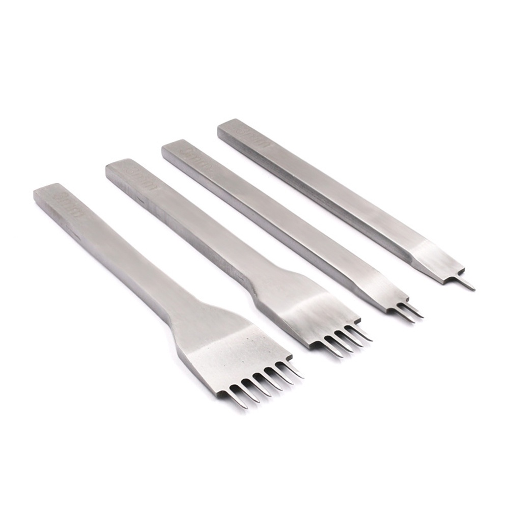 3/4/5/6mm Spacing Punch Tool For Leather Hole Punches Tool Lacing