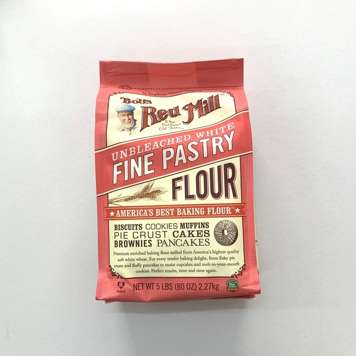 Bob's Red Mill Unbleached White Fine Pastry Flour - 2.27kg | Shopee