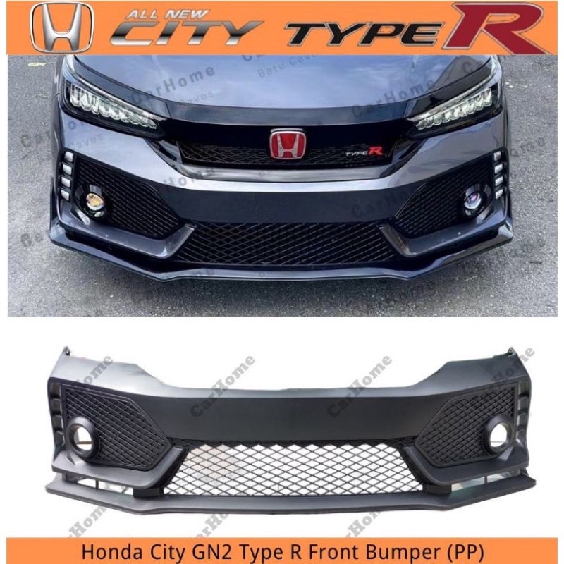 Honda City GN2 sedan hatchback Type R front bumper Material PP body kit ...