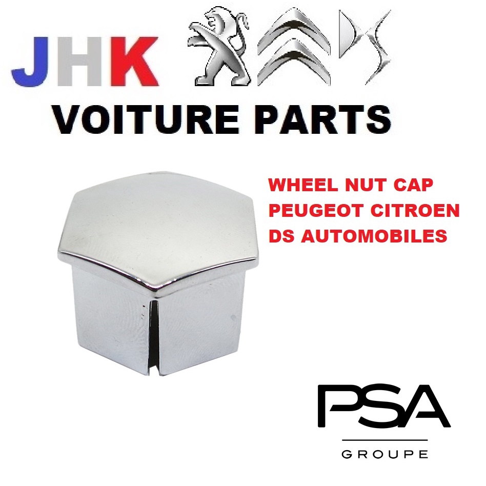 Original Wheel Nut Cap Peugeot 208 2008 308 3008 5008 508 Citroen C4