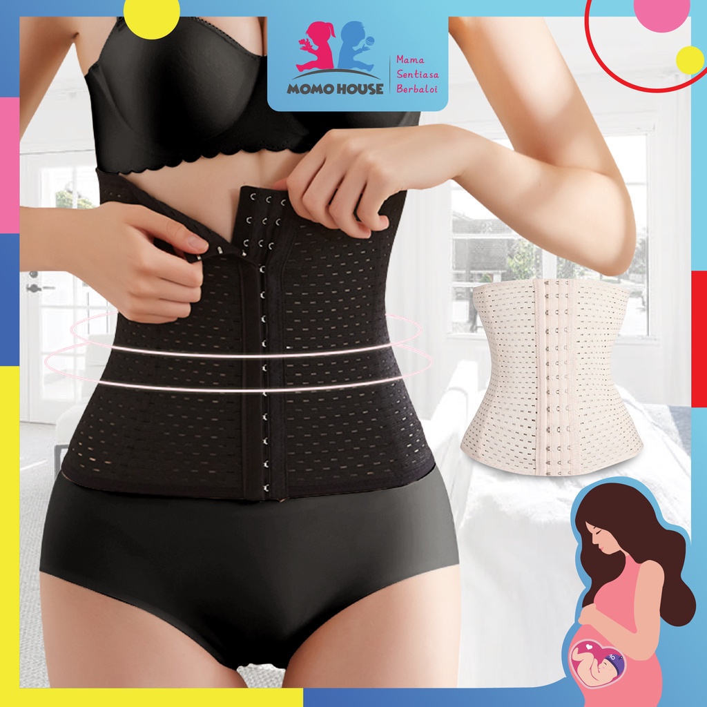 Ultra Slim Corset Bengkung Body Shaping Waist Girdle Tummy Control Slimming Belt