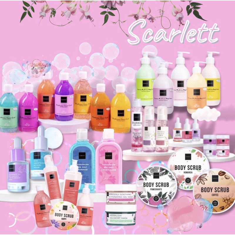 SCARLETT WHITENING ORIGINAL PRODUCTS (PAGE 1)