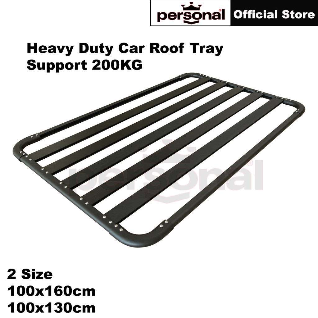 PERSONAL Car Slim Roof Heavy Duty Tray Thick