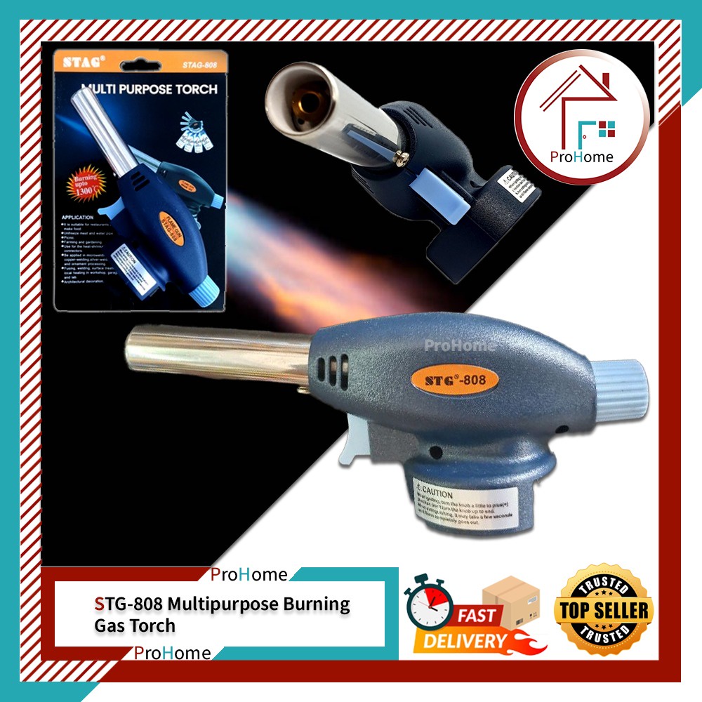 Adjustable Multipurpose Blow Gas Torch Flame Jet Gun Fire Torch Butane