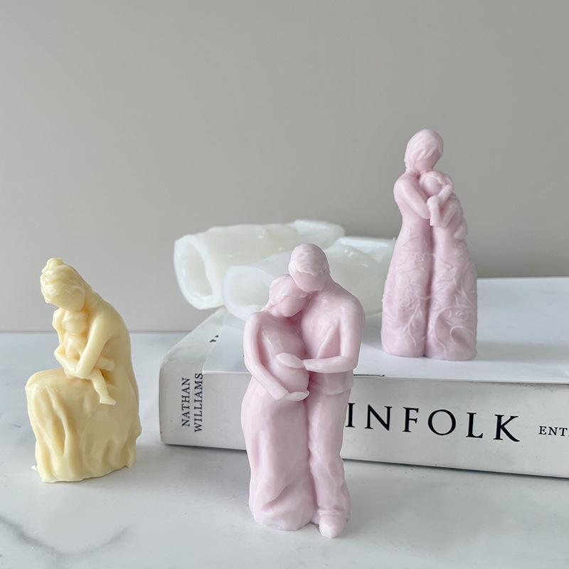 Mother's Day DIY Gift Mother Holding Baby Abstract Pregnant Mother