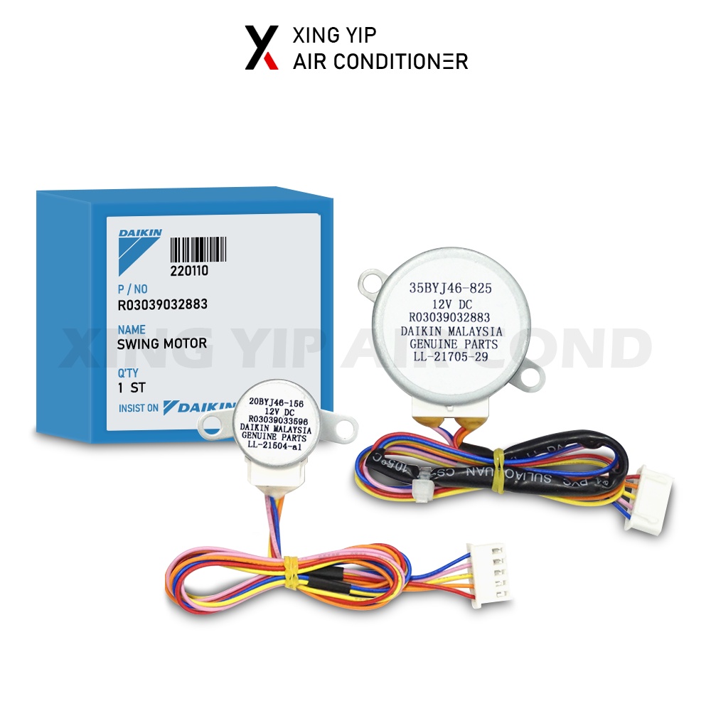 [Original Daikin] Indoor Swing Motor For Wall Mounted Air Cond (1.0HP