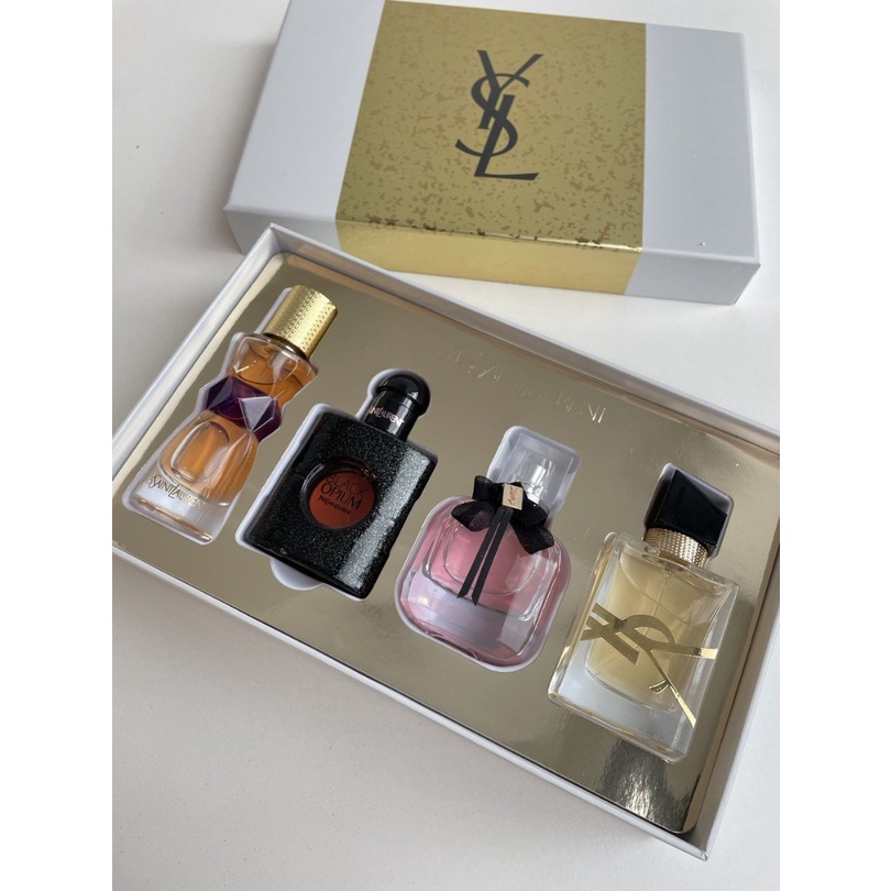 YSL 4IN1 NEW LIMITED EDITION BOX SET 4x30ml | Shopee Malaysia