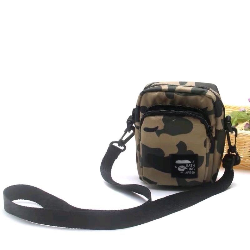 AAPE BAPE A BATHING APE JAPAN Waist bag Chest bag Sling bag Porch Pouch ...