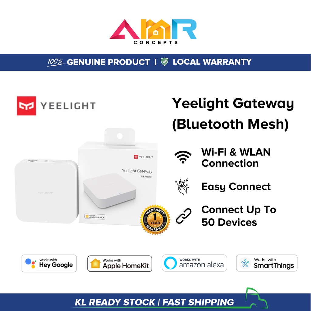 Yeelight Mesh Gateway Hub Supporting Device for Smart Control Use for ...