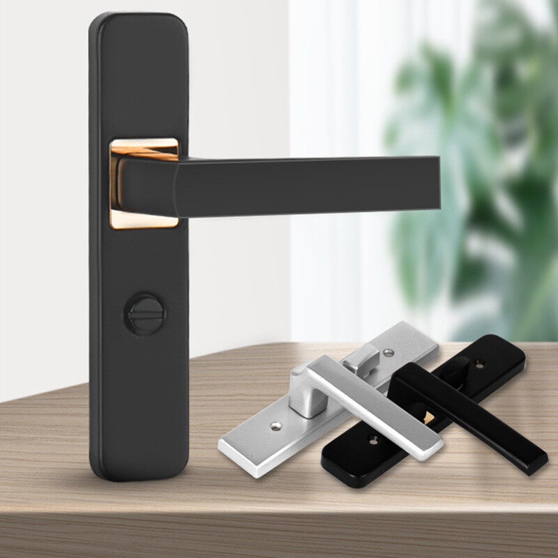 Bathroom door lock toilet door lock keyless door lock aluminium door