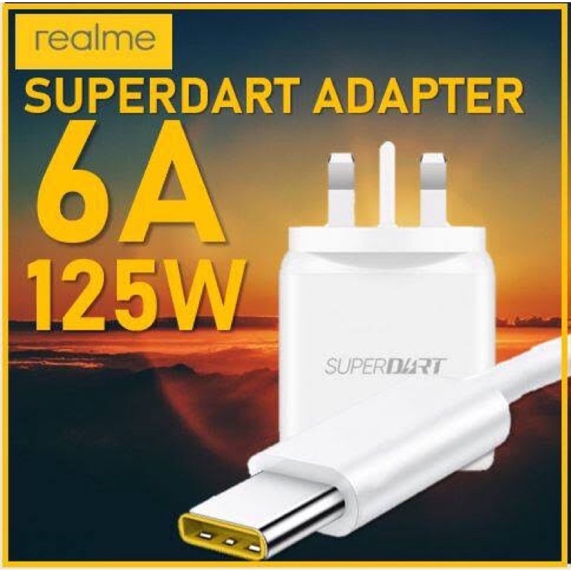 ?FREE 2Cable Super Vooc?Realme 100% Vooc Flash Charging Adapter With Cable Type C Or Micro