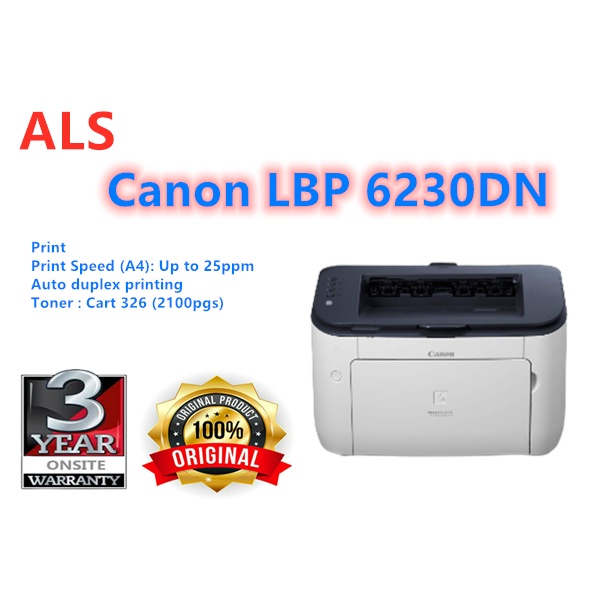 Canon imageCLASS LBP6230dn Printer LBP6230dn Auto Duplex Network