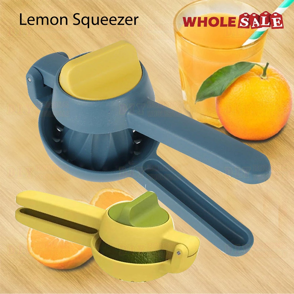 Manual Lemon Squeezer Dual-Action Citrus Press Lime Juicer Fruits Juice Extractor / Pemerah Jus