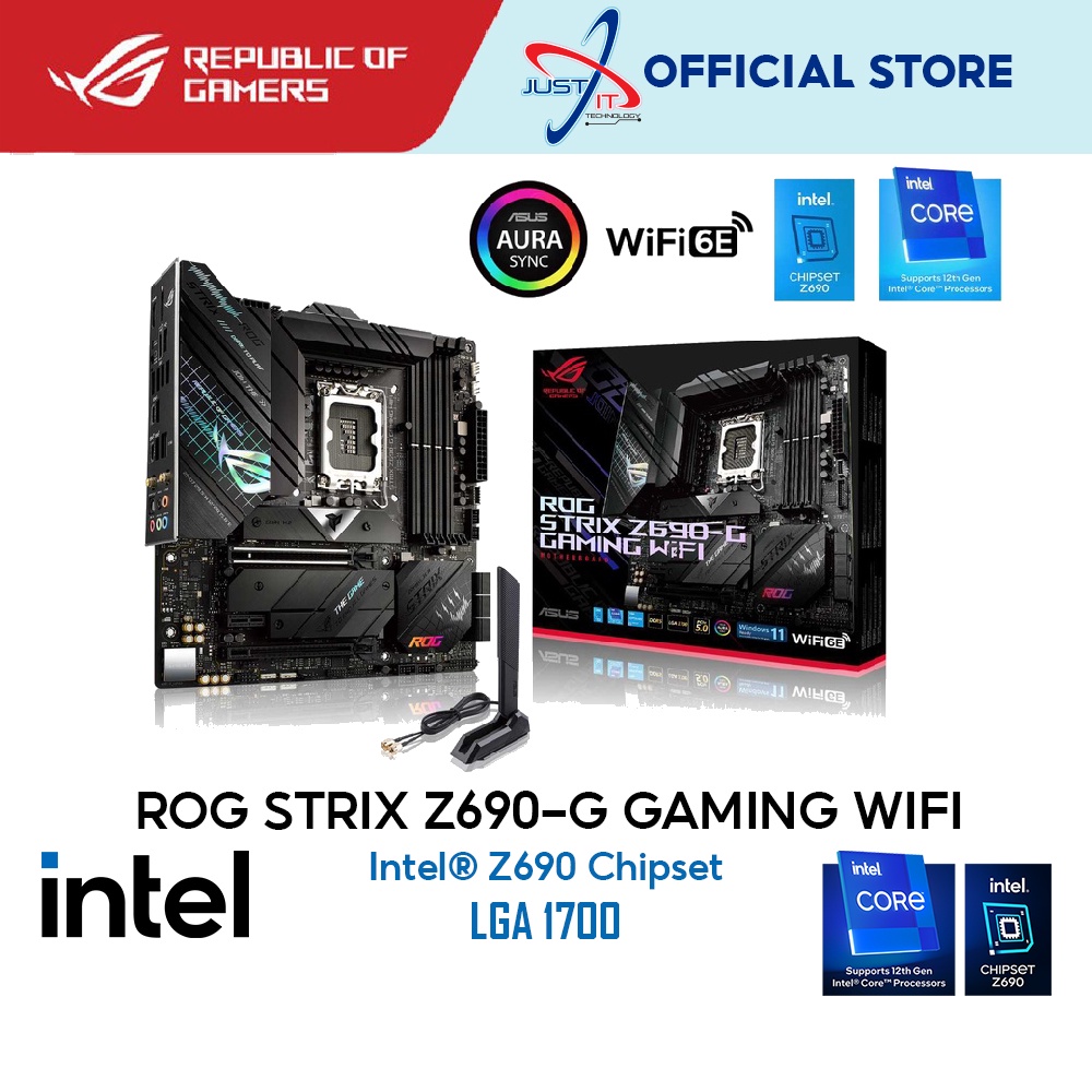 Asus Rog Strix Z690-G Gaming Wifi D5 LGA1700 Gaming Mainboard Combo ...