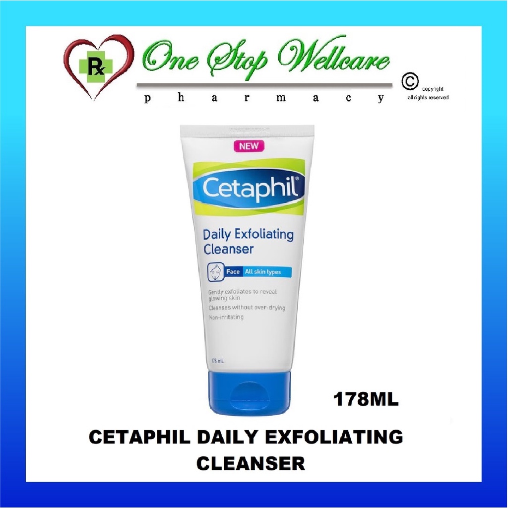 CETAPHIL DAILY EXFOLIATING CLEANSER 178ML (EXP 04/2024) Shopee Malaysia