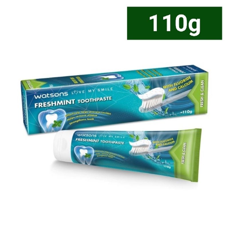 Watson Freshmint Toothpaste 110g Ubat Gigi Watsons | Shopee Malaysia