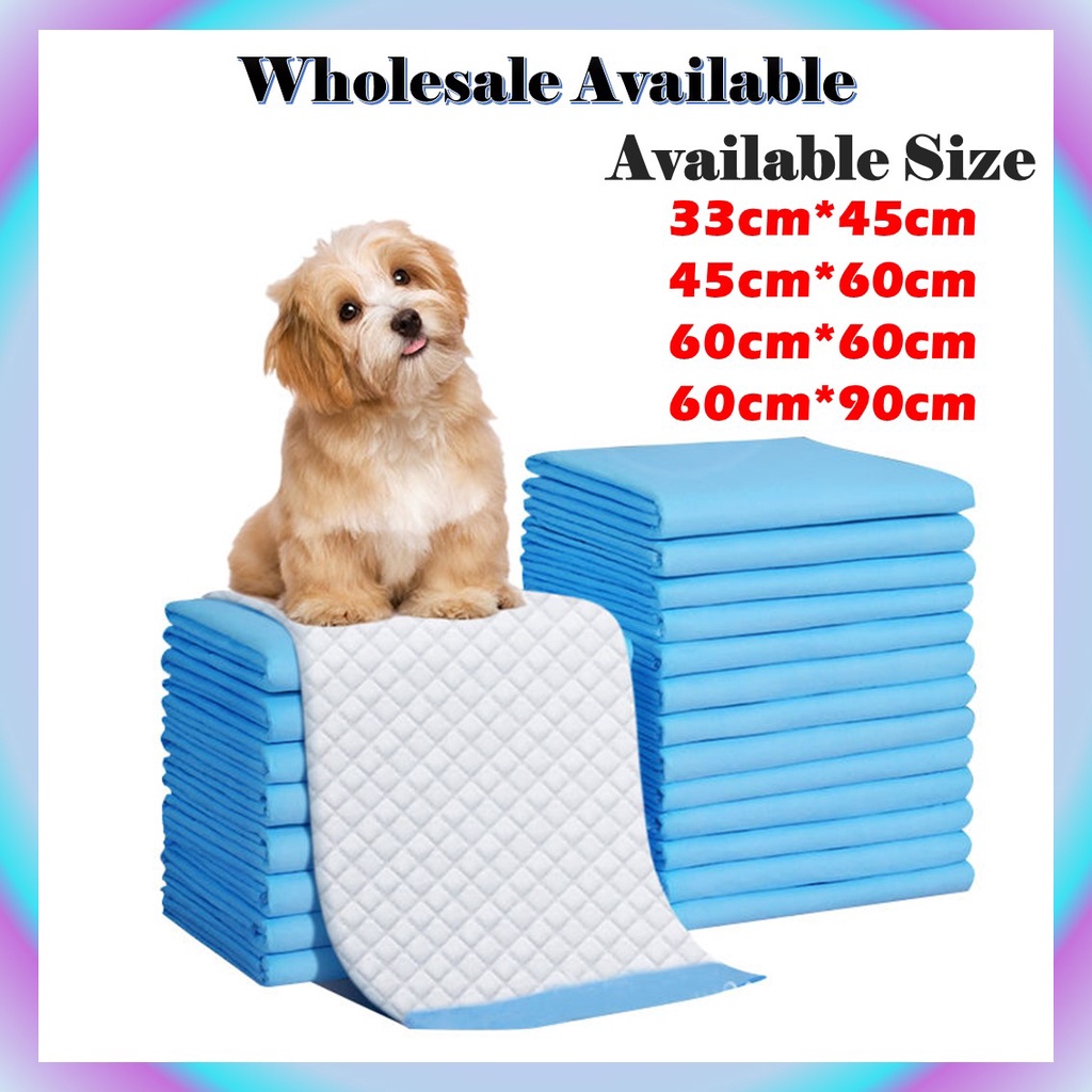 CEO Pet Diaper Alas Kencing Kucing Lapik Diapers Dalam Sangkar Pet Liner Pet Wee Pad Dog Pee Pad Cat Urine Pad 一次性吸水垫尿