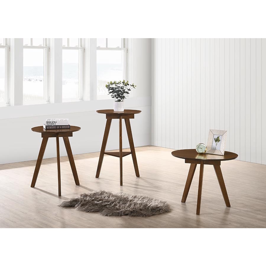 Side table coffee table simple modern real solid wood mini table deco