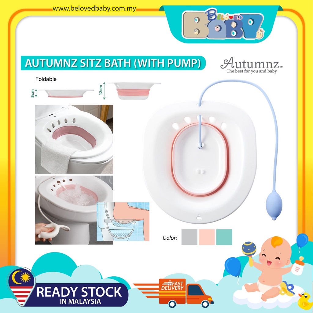 Autumnz Sitz Bath Foldable (With Pump) Shopee Malaysia