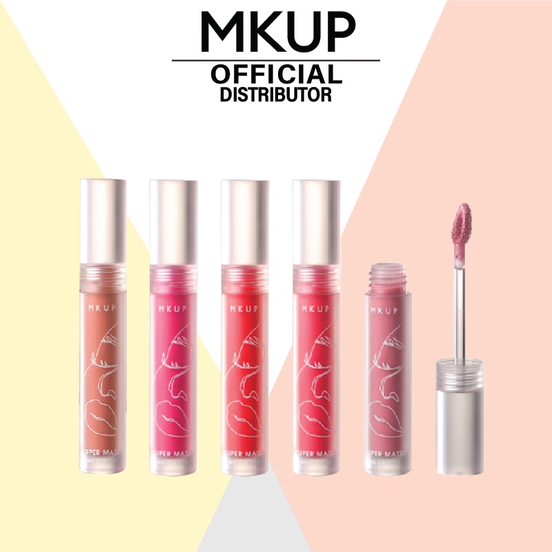 MKUP Super Matte Non Drying Lip Stain (3.6g) Shopee Malaysia