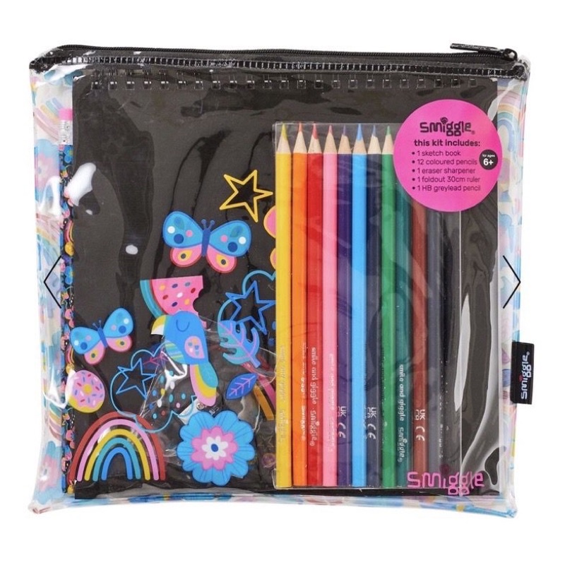 smiggle sketch stationery gift pack Shopee Malaysia