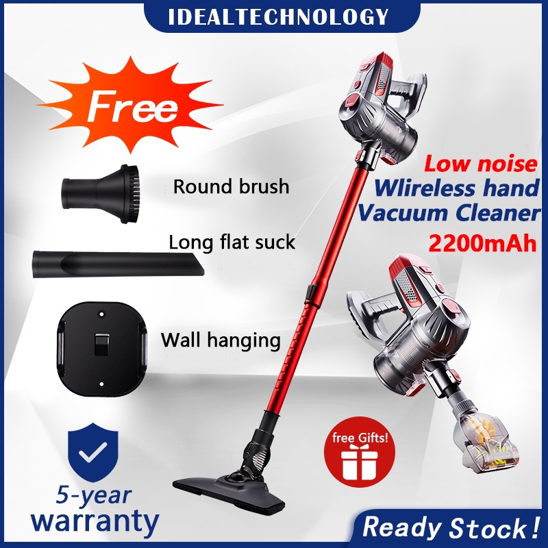 Ship Within 24 Hours🔥 Wireless Vacuum Cleaner Handheld Household Cordless Vacuum Cleaner Mite removal (5 Years Warranty)